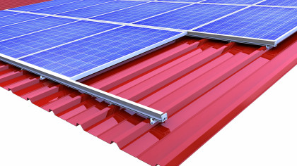 Trapezoidal Metal Roof Insertion System